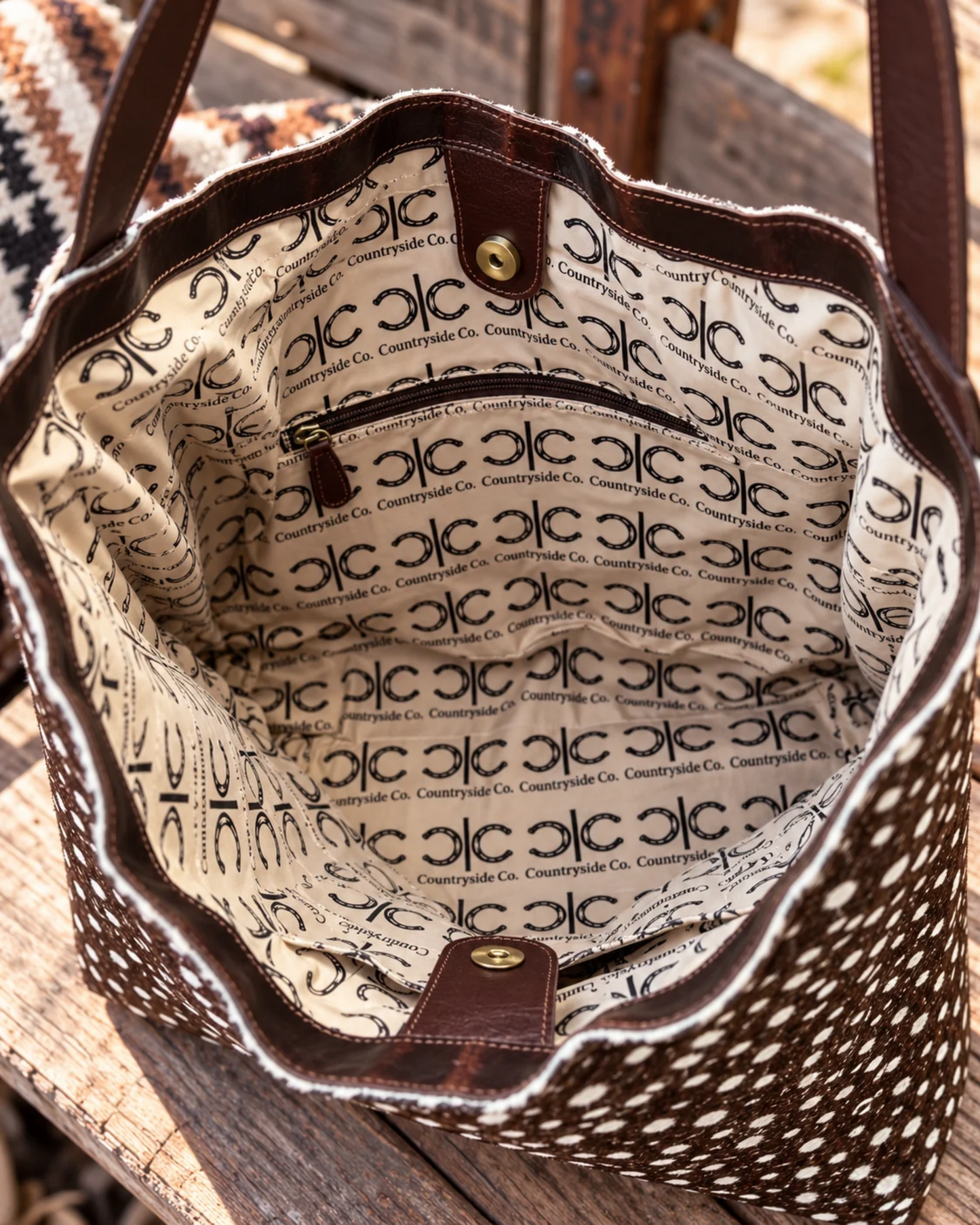 Wild Axis Cowhide Hobo Shoulder Bag