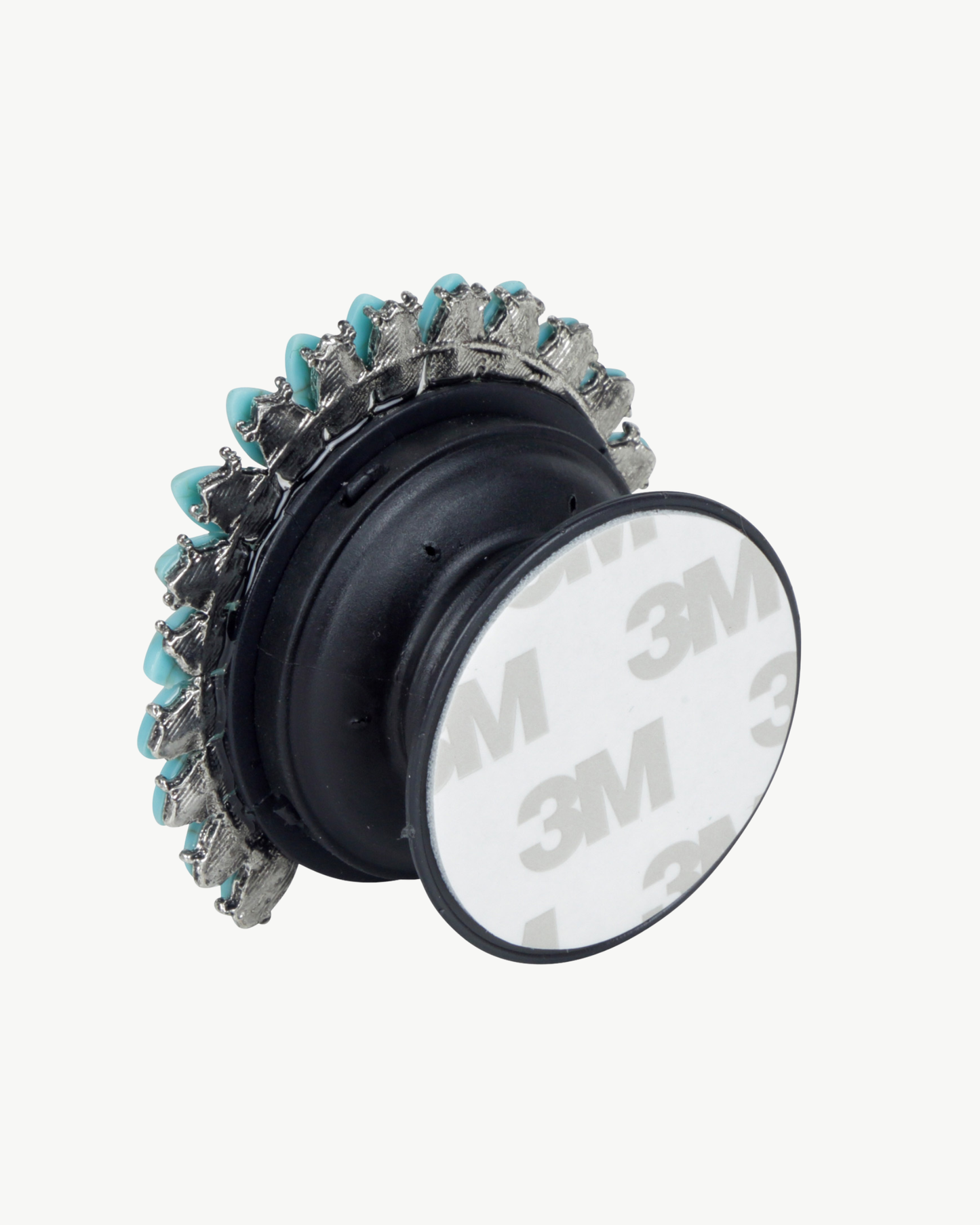 Turquoise Sunburst Pop-Out Phone Grip & Holder