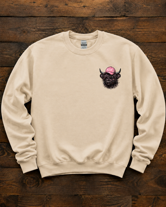 Head Heffa "Just Ask Me" Graphic Sweatshirt
