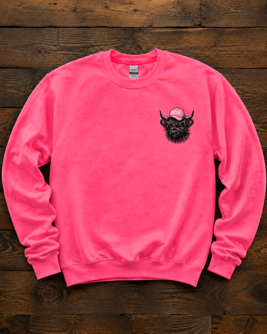 Head Heffa "Just Ask Me" Graphic Sweatshirt