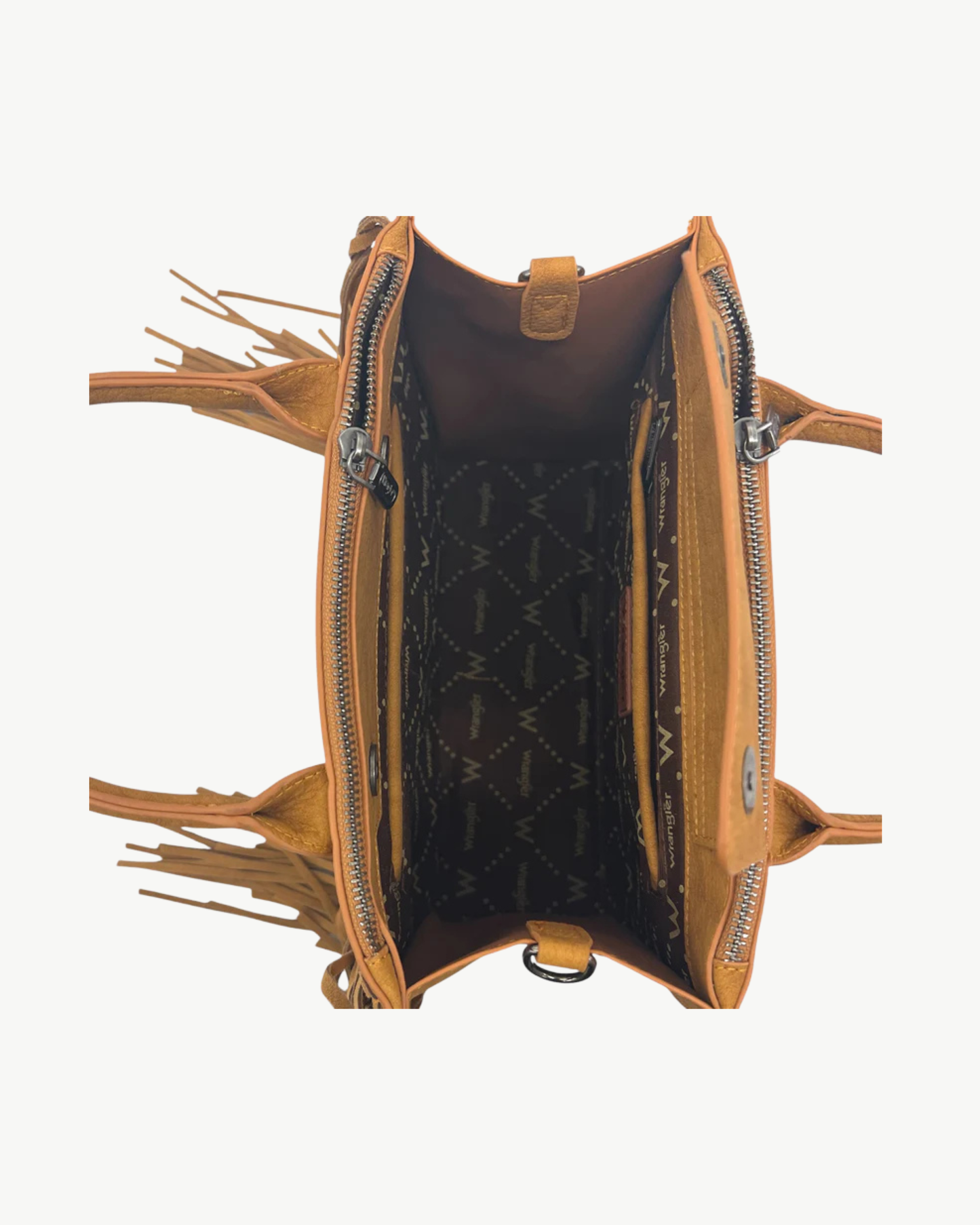 Wrangler Chevron Contrast Stitch Shoulder Bag