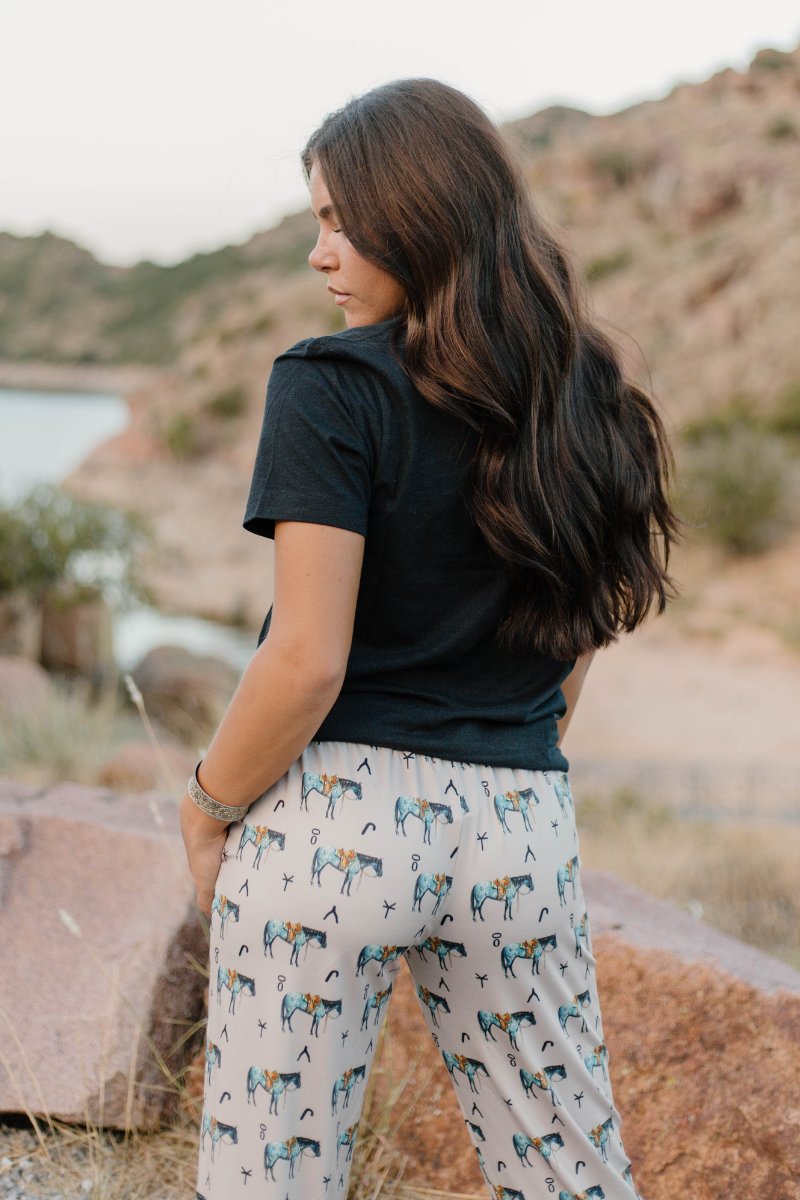 Old Town Road Western Horse Joggers