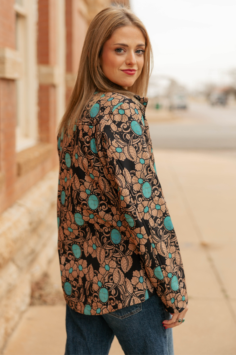 Tattoos Around The Town Western Jacket