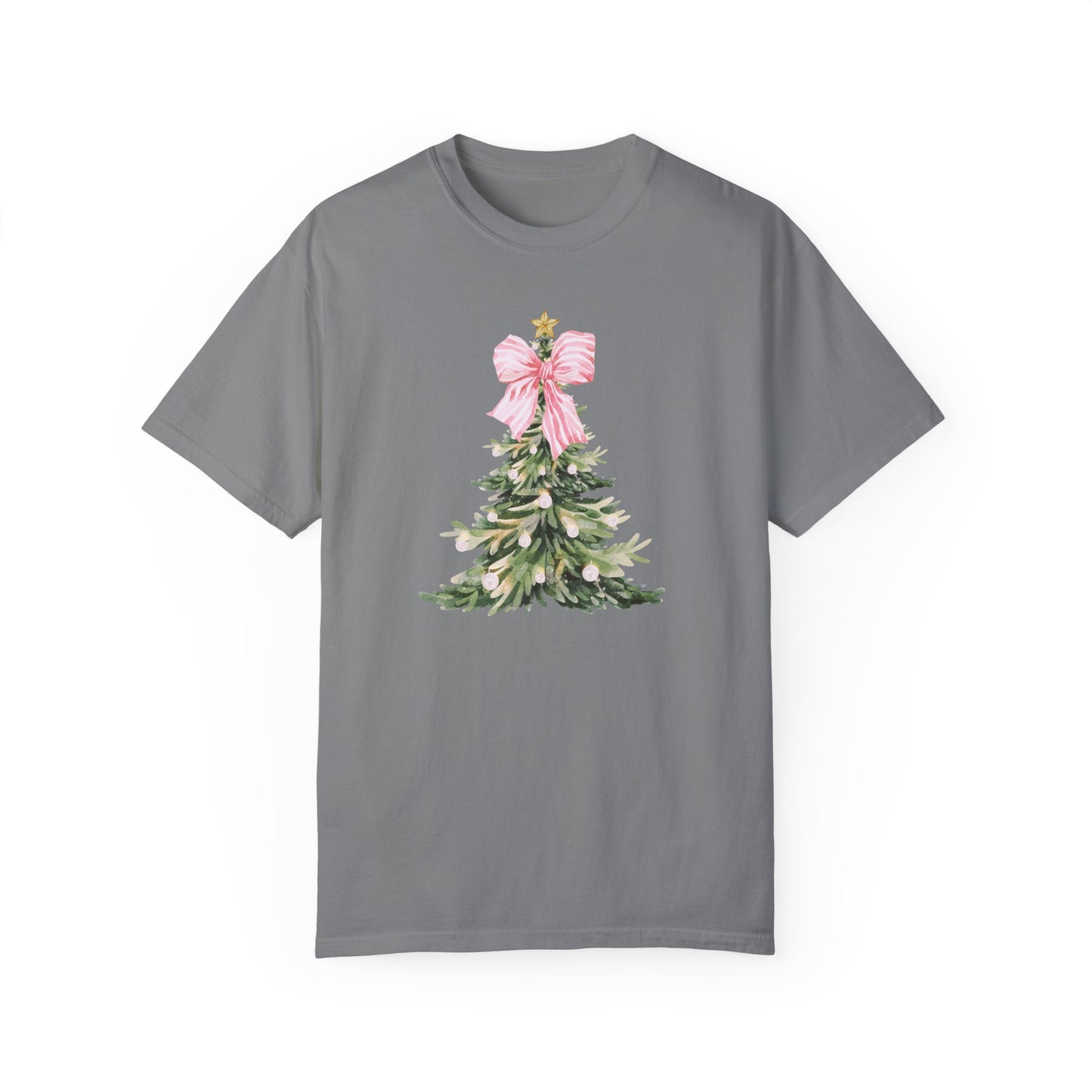 Bows & Trees Holiday Comfy Tee