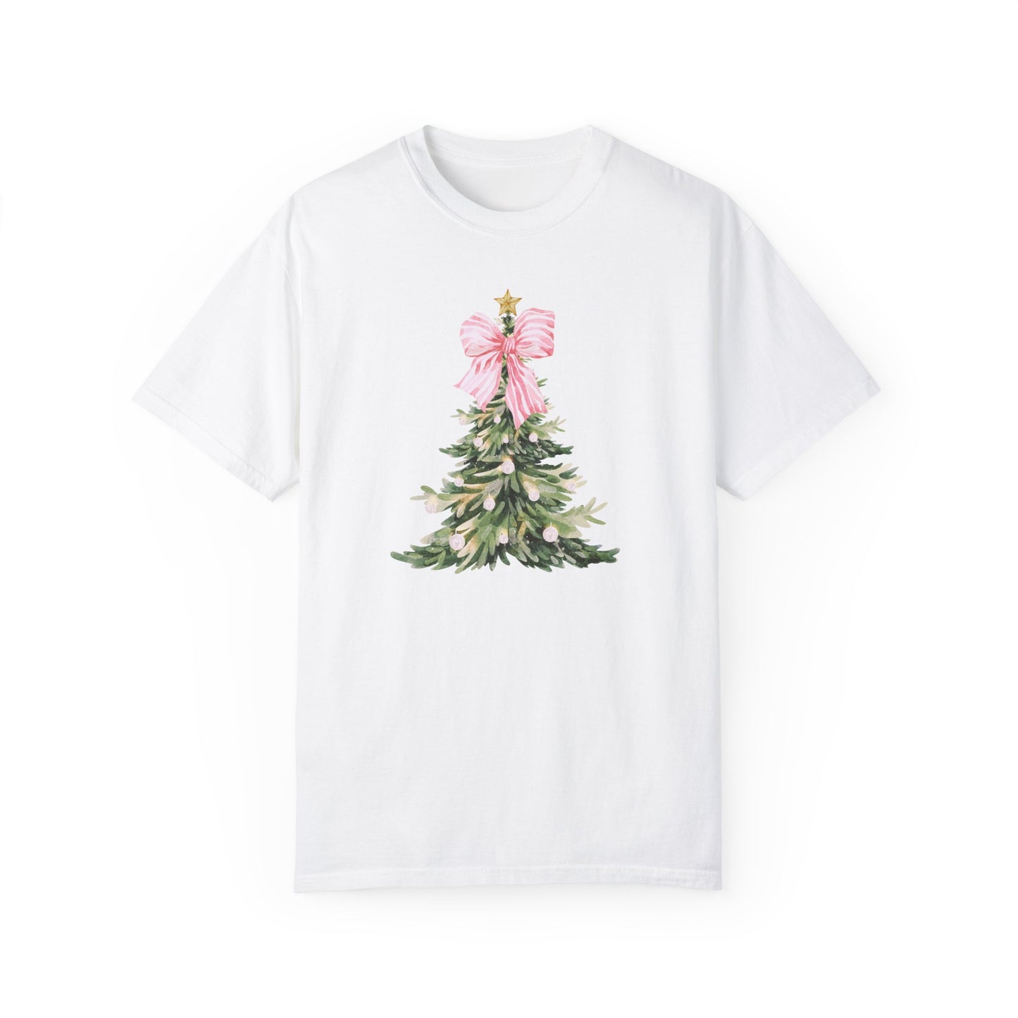 Bows & Trees Holiday Comfy Tee