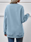 MAMA Graphic Dropped Shoulder Sweatshirt