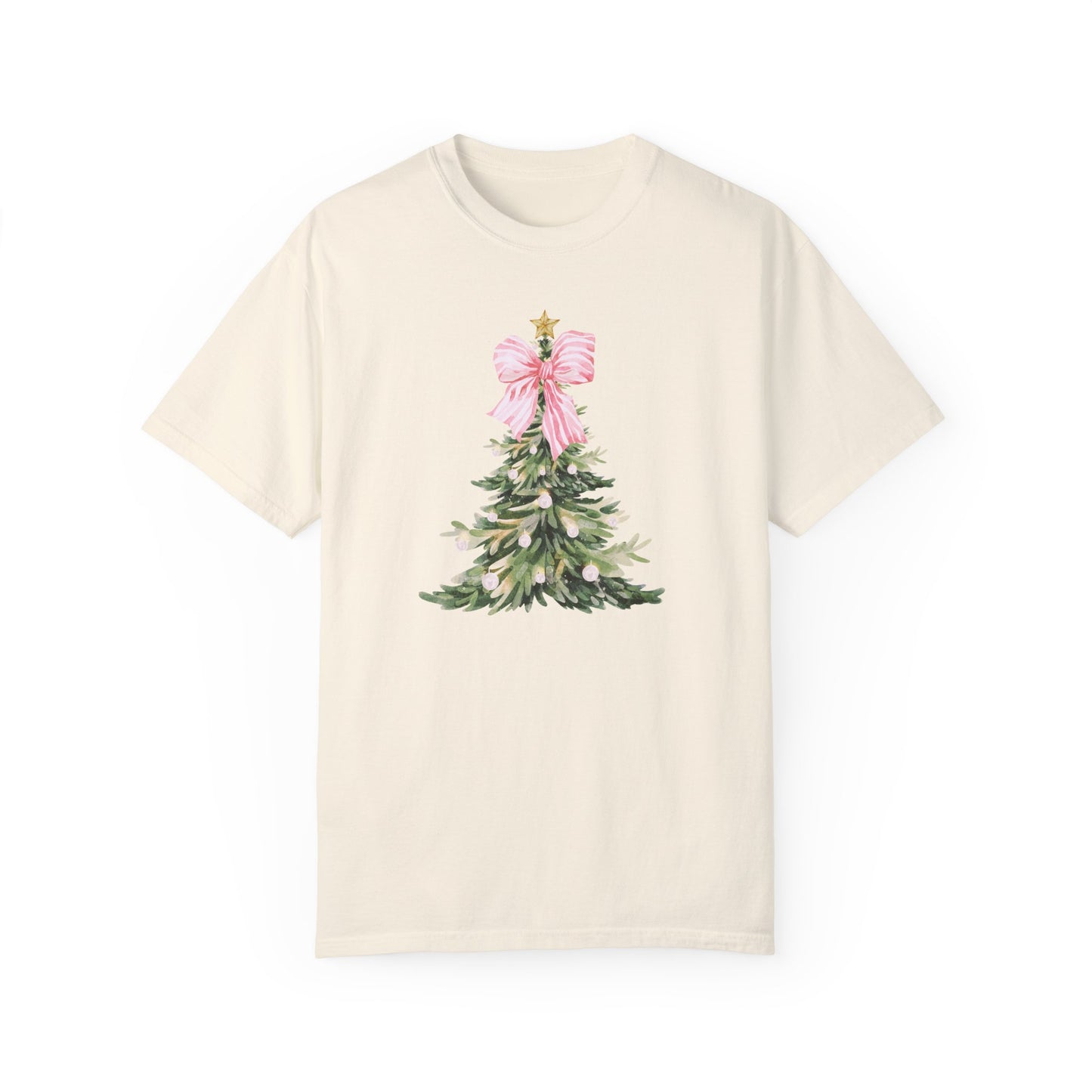 Bows & Trees Holiday Comfy Tee