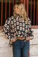 Luck Of The Brand Western Playing Card Mock Neck