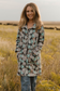 Buckle Up Buttercup Western Suede-Look Jacket