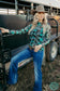 Concho Queen Western Mesh Top
