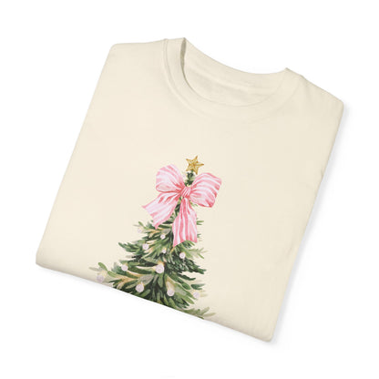 Bows & Trees Holiday Comfy Tee