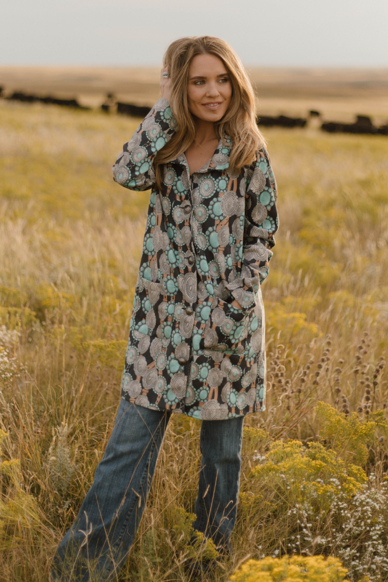 Buckle Up Buttercup Western Suede-Look Jacket