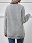 MAMA Graphic Dropped Shoulder Sweatshirt