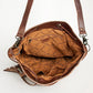 American Darling Hand Woven Saddle Blanket & Hair-On Cowhide Western Bucket Bag ADBG574