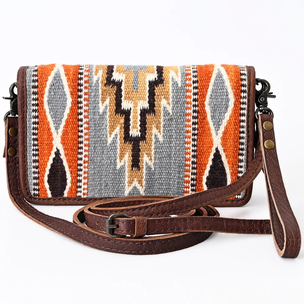 American Darling Hand Woven Saddle Blanket Organizer Bag ADBG485D3