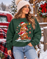 Christmas Cuties Highland Cow Graphic Sweatshirt