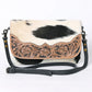 O'HLAY Hair-On Cowhide & Hand-Tooled Leather Bag KBG293