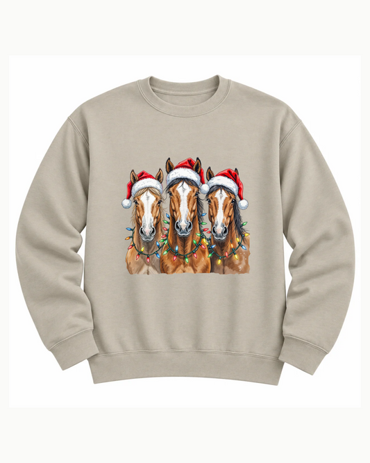 Merry Christmas, Ya Filthy Animals Graphic Sweatshirt