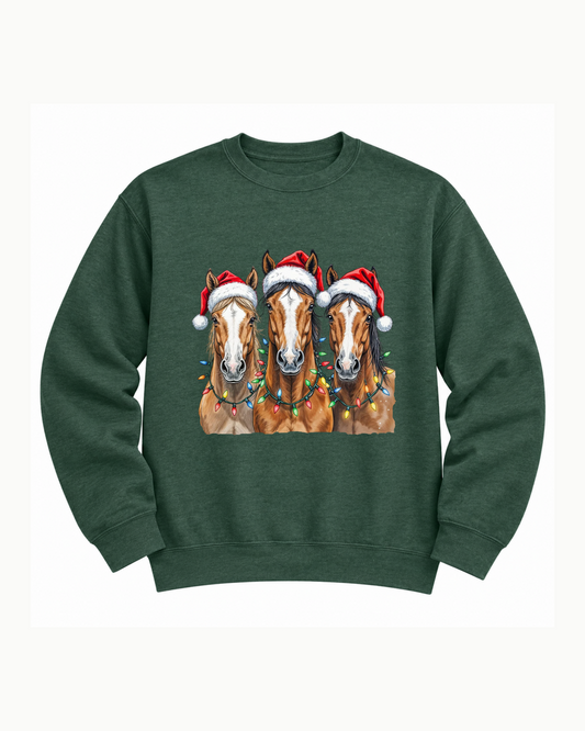 Merry Christmas, Ya Filthy Animals Graphic Sweatshirt