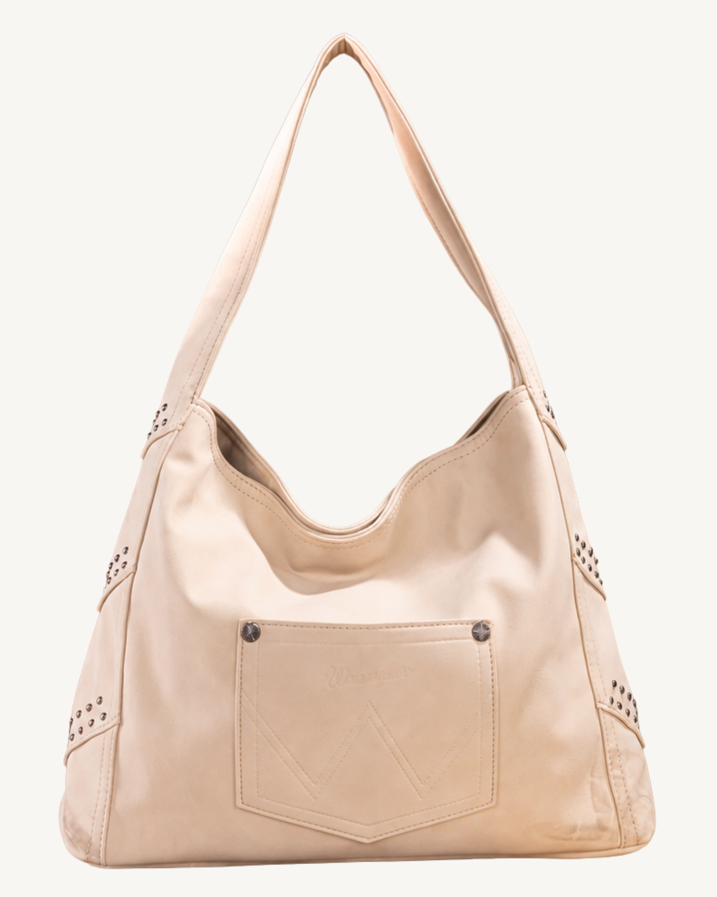 Wrangler Fringe Studded Hobo Bag