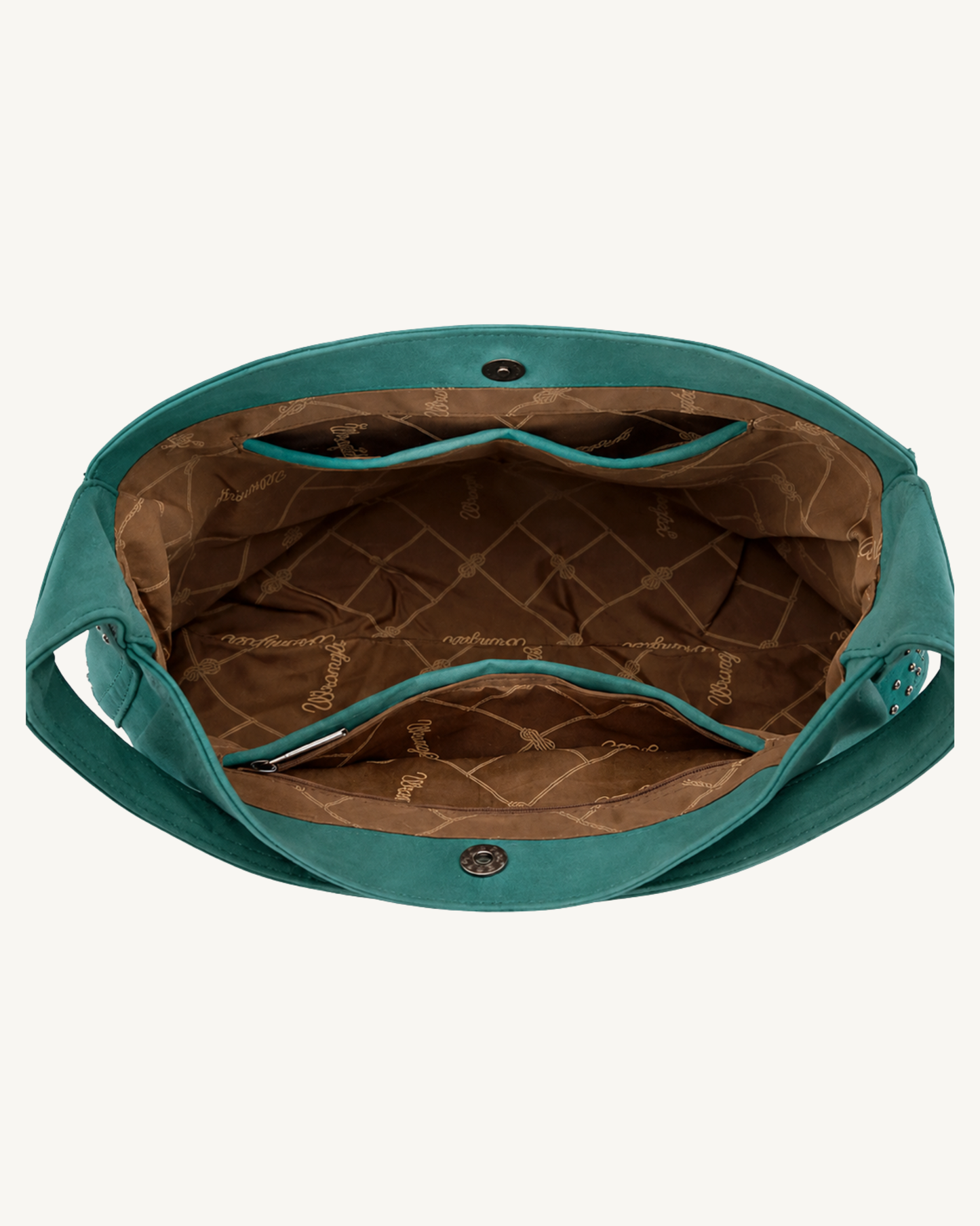 Wrangler Fringe Studded Hobo Bag