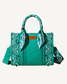 Wrangler Paisley Whipstitch Tote & Crossbody Bag