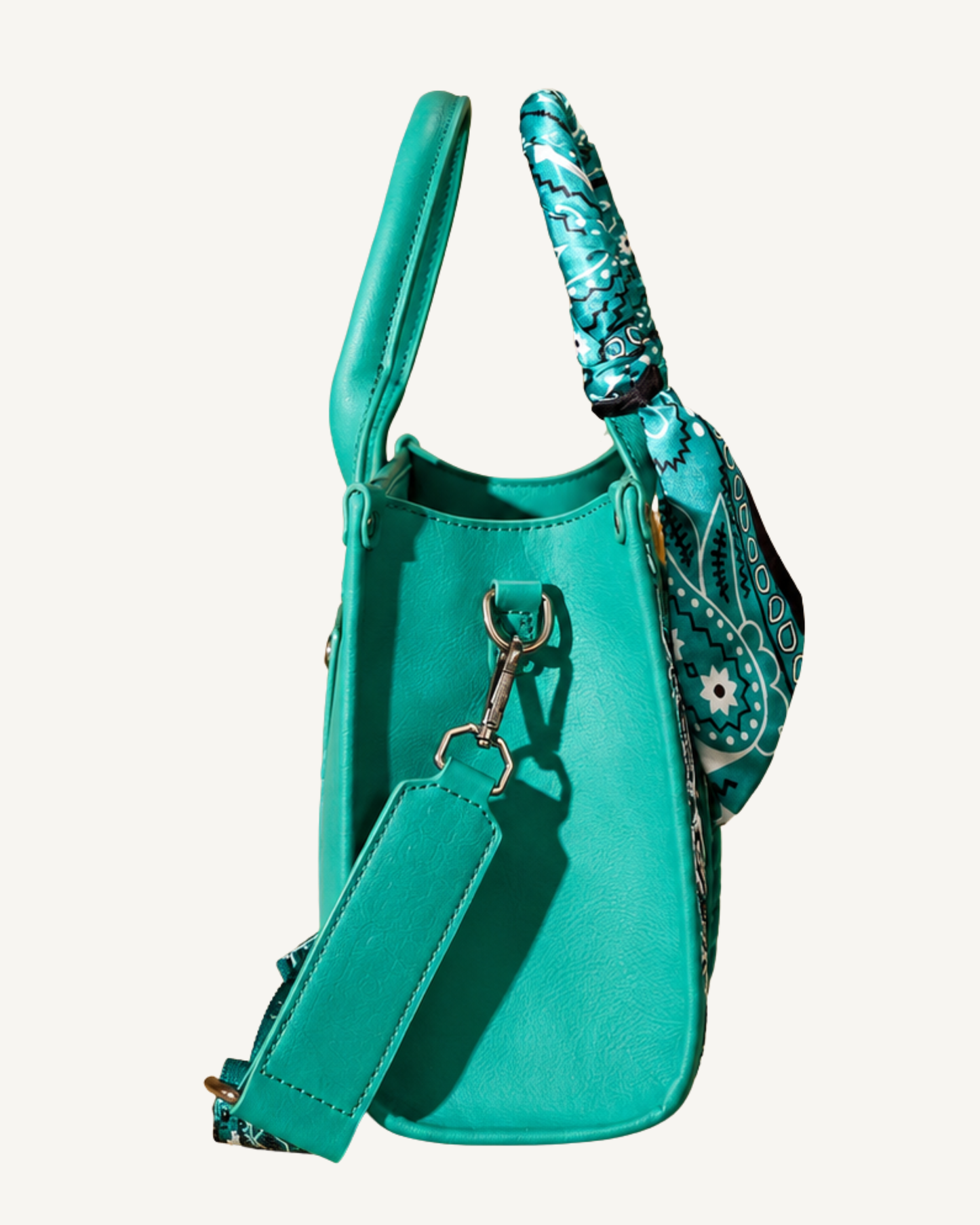 Wrangler Paisley Whipstitch Tote & Crossbody Bag