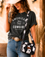 Wrangler Black & White Cow Print Crossbody Purse