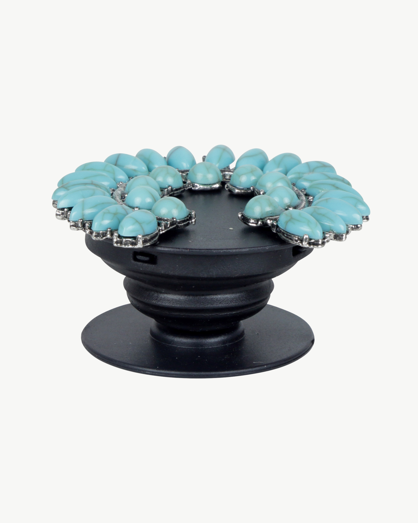 Turquoise Sunburst Pop-Out Phone Grip & Holder