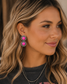 Double Trouble Western Stone Earrings