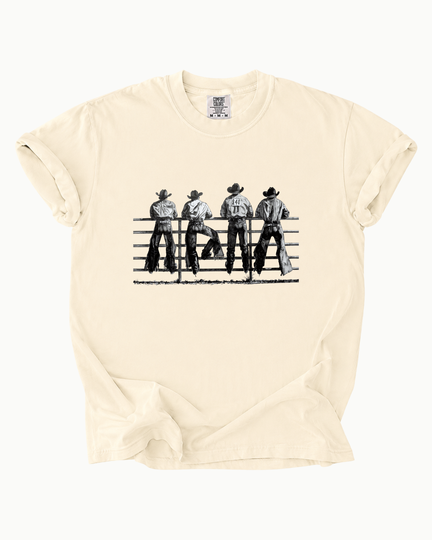 Cowboys at the Fence Graphic Tee