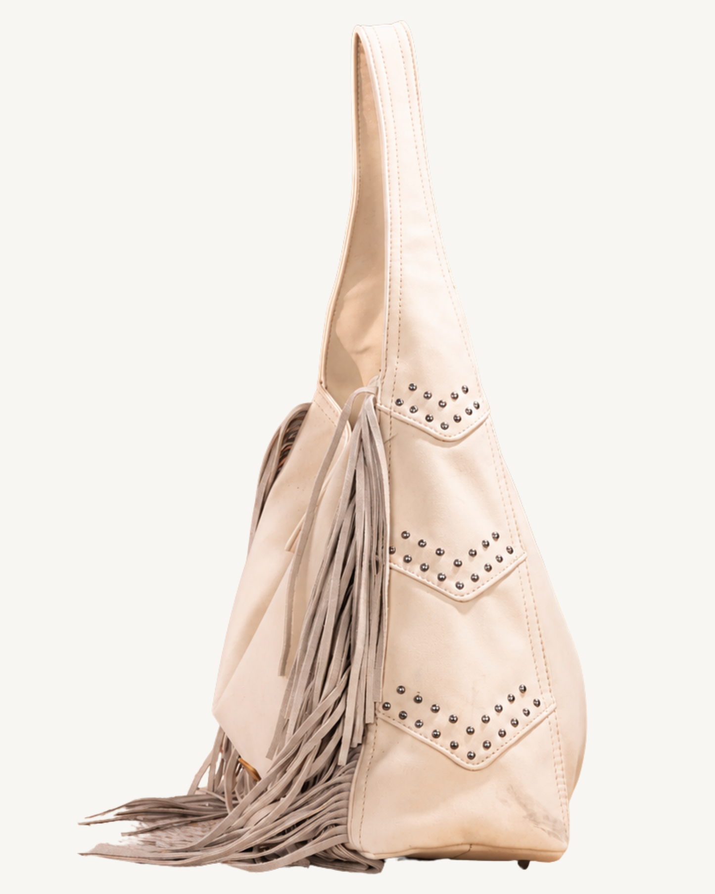Wrangler Fringe Studded Hobo Bag