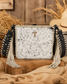 Trinity Ranch Cowhide Fringe Crossbody Bag