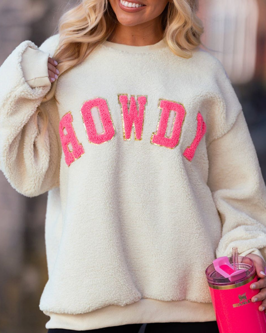 HOWDY Sherpa Sweatshirt