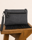 Montana West Tooled Fringe Crossbody Clutch