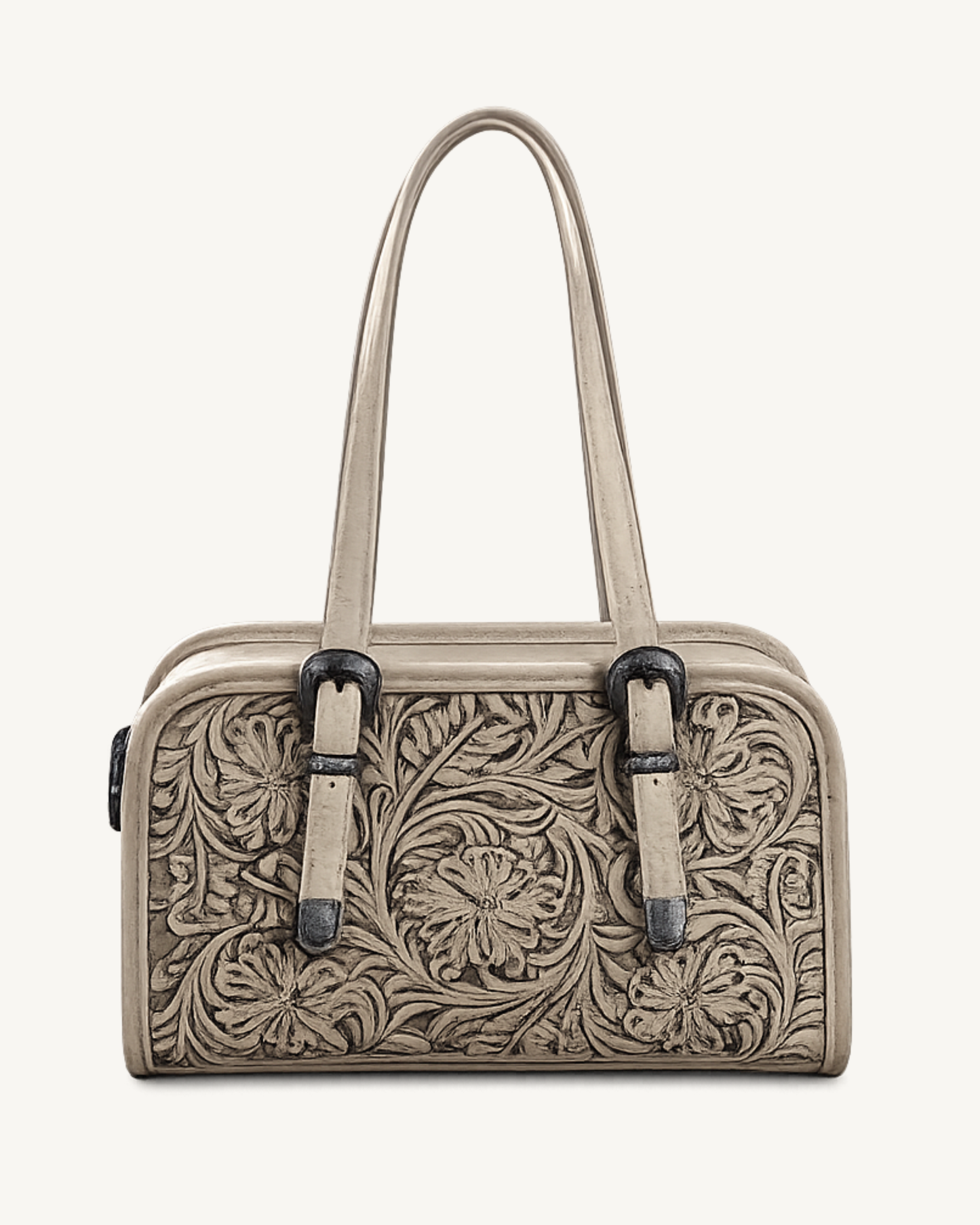 Montana West Floral Tooled Satchel Crossbody Bag