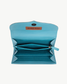 Turquoise Bloom Hand-Tooled Leather Wallet