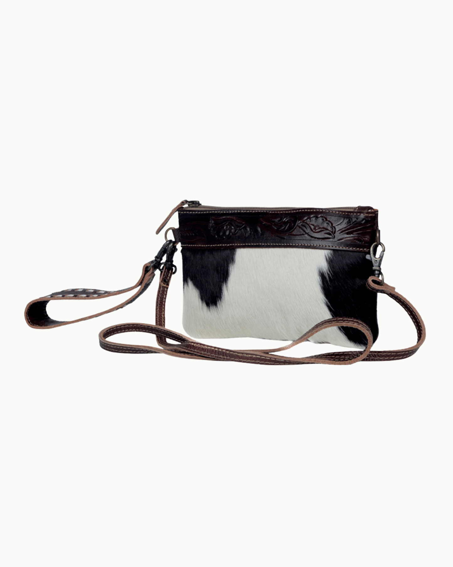 Speckled Trails Hairon Hide Belt Bag