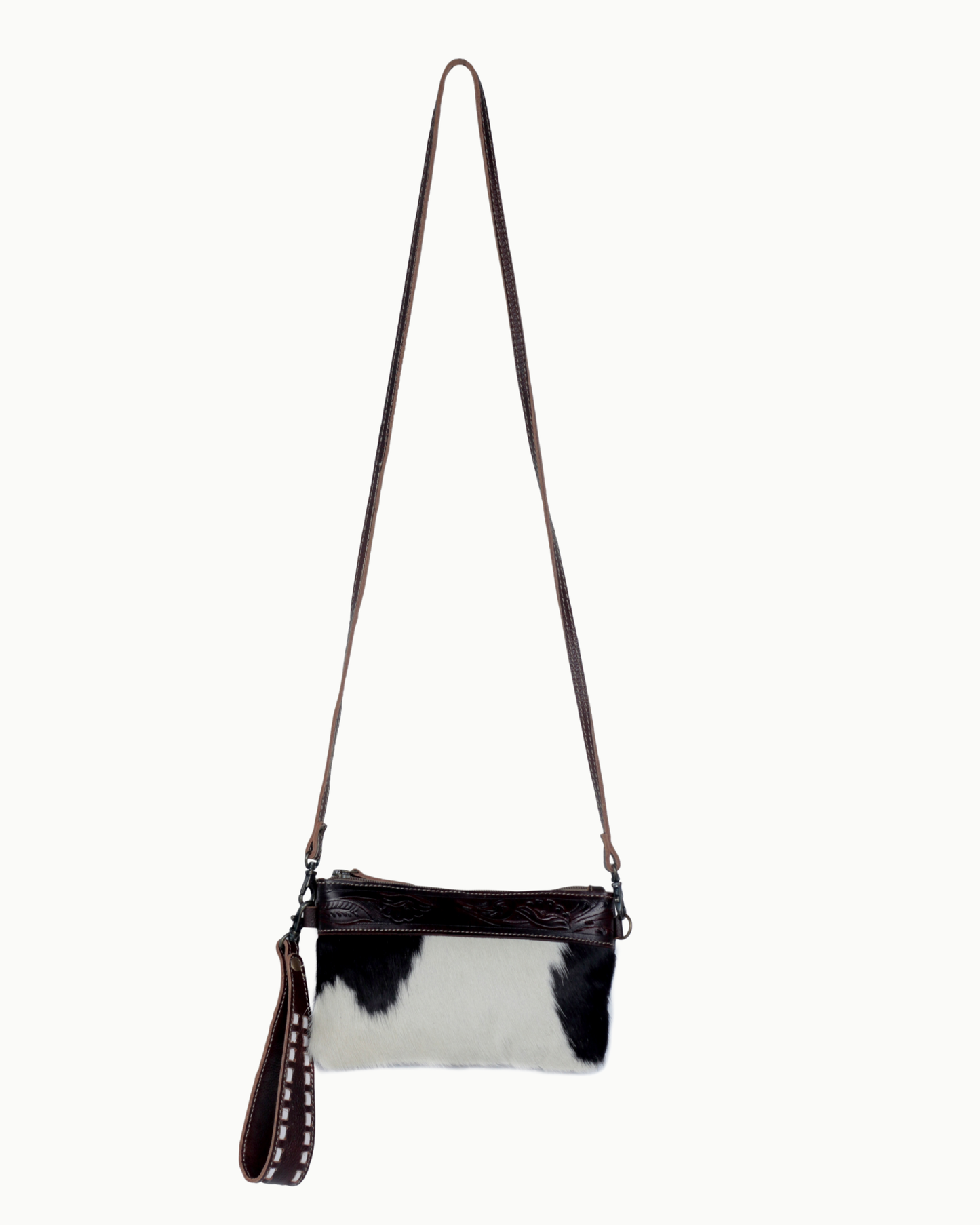 Speckled Trails Hairon Hide Belt Bag