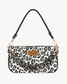 Wrangler Leopard Print Shoulder Bag with Chain Detail