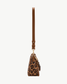 Wrangler Leopard Print Shoulder Bag with Chain Detail