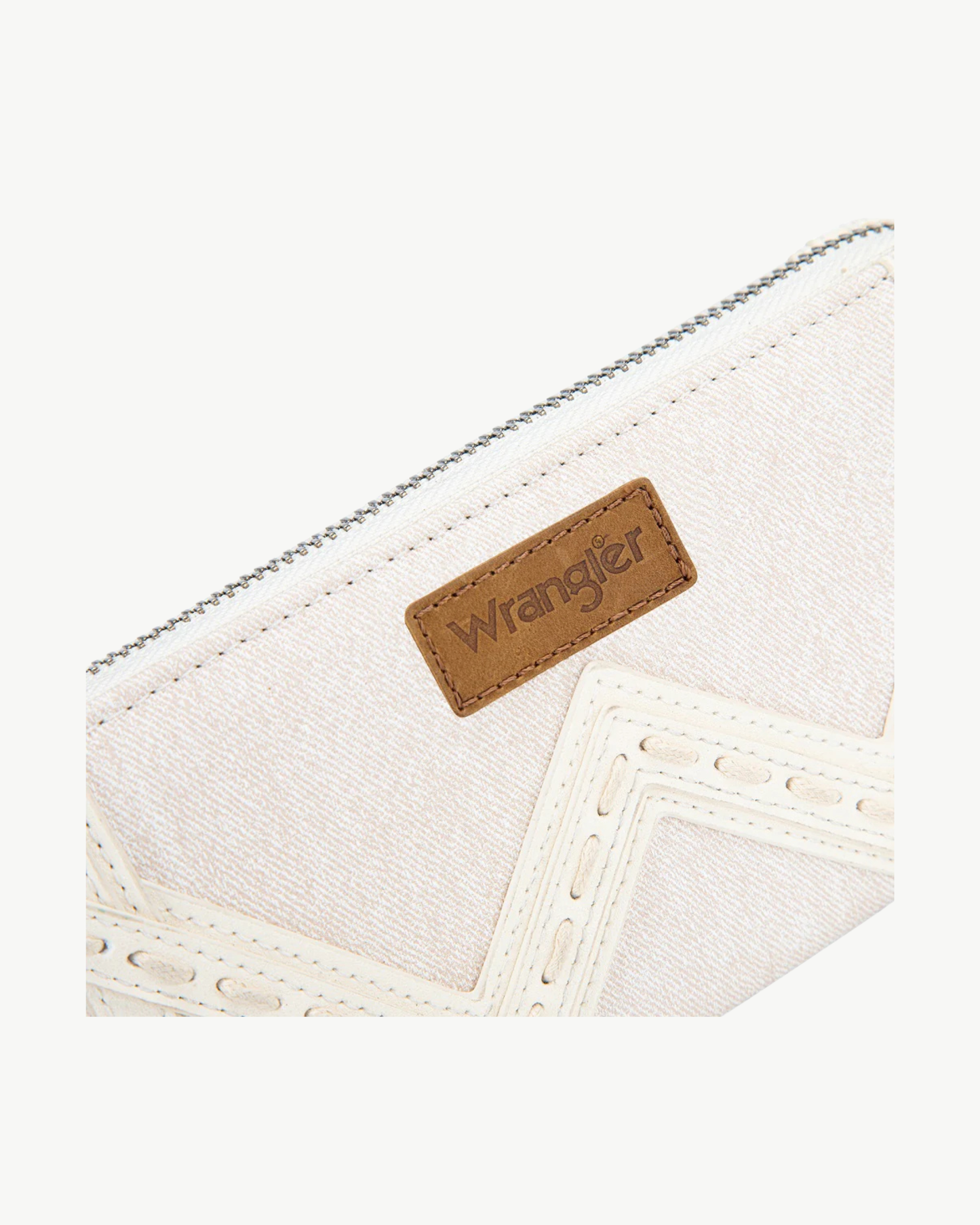 Wrangler Chevron Stitch RFID Zip Around Wallet