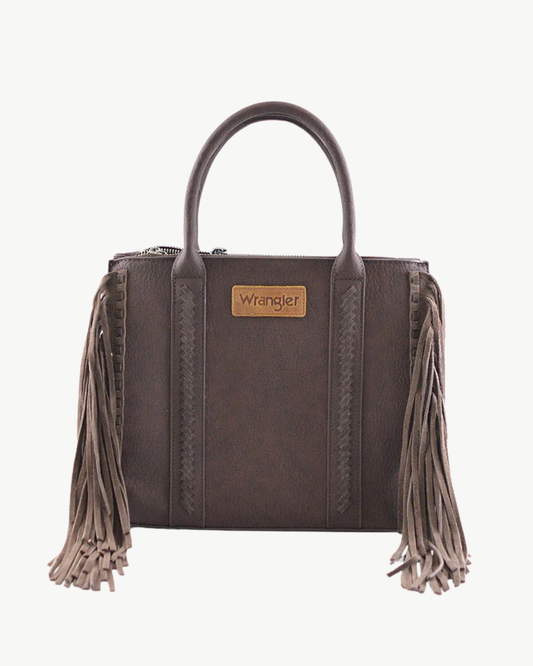 Wrangler Chevron Contrast Stitch Shoulder Bag