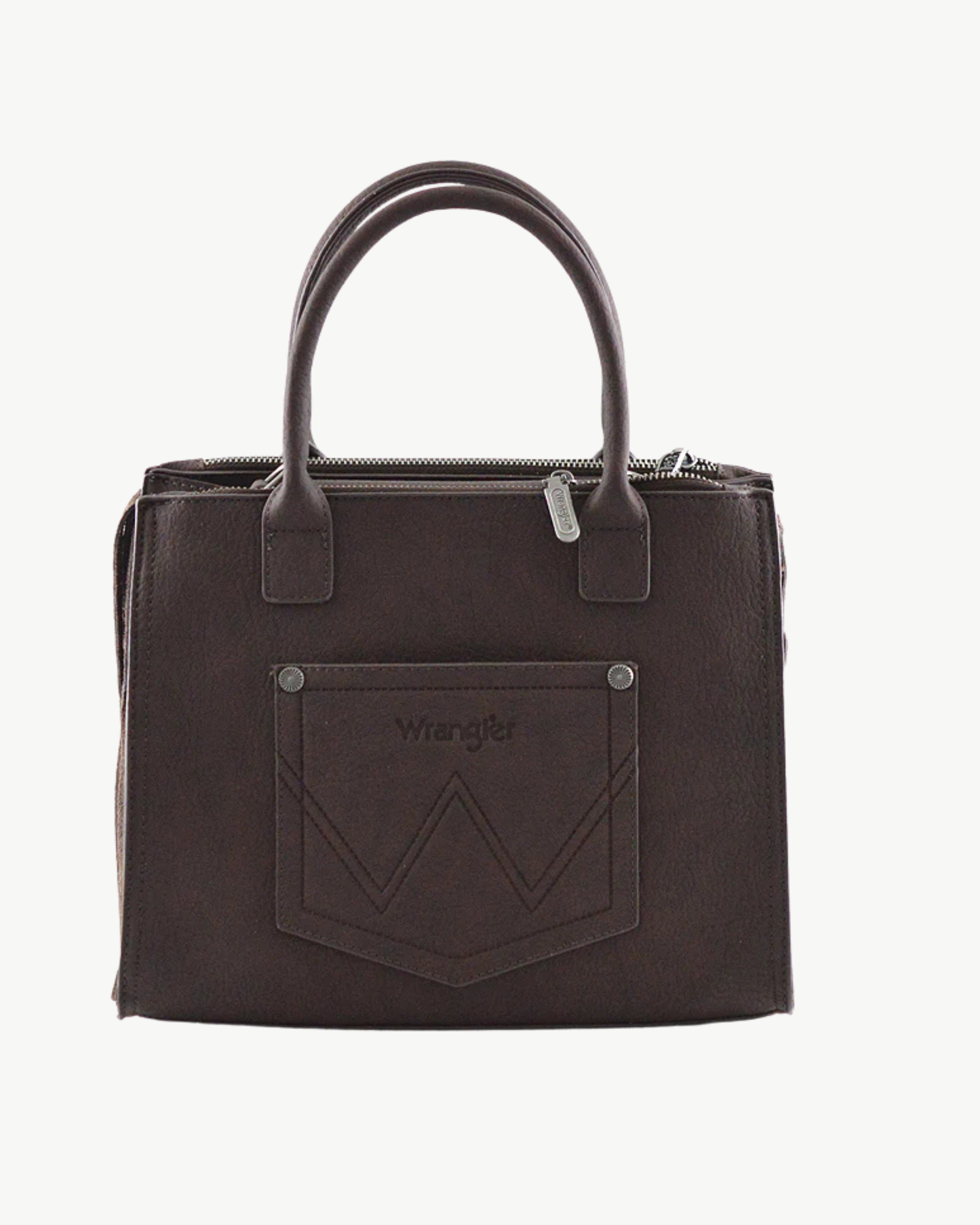 Wrangler Chevron Contrast Stitch Shoulder Bag