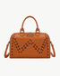 Wrangler Classic Barrel Satchel Crossbody Bag