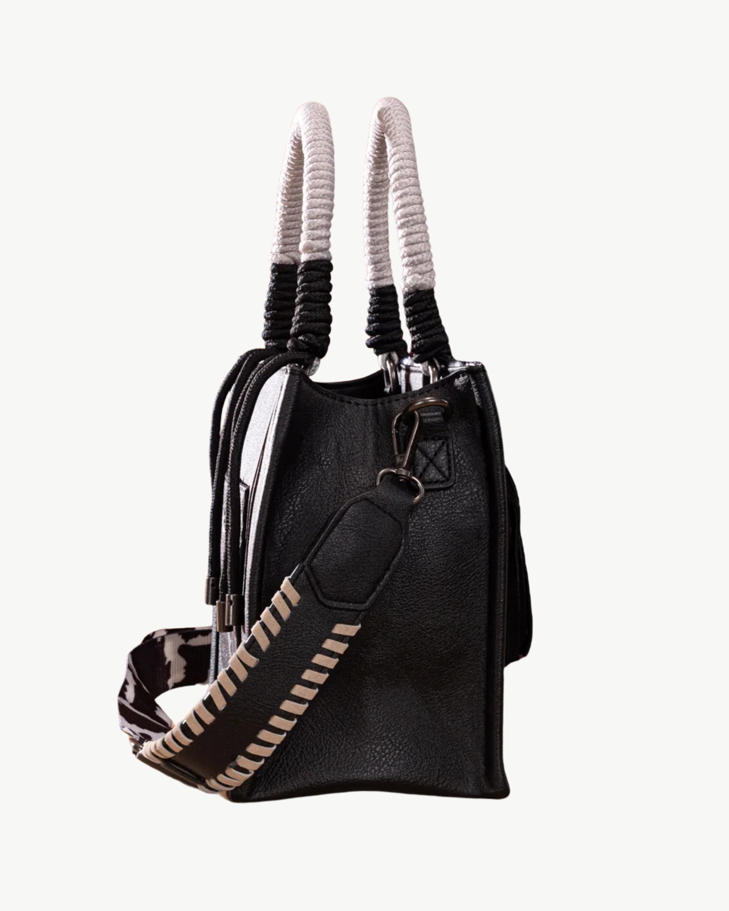 Wrangler Wild Side Cow Print Tote & Crossbody Bag