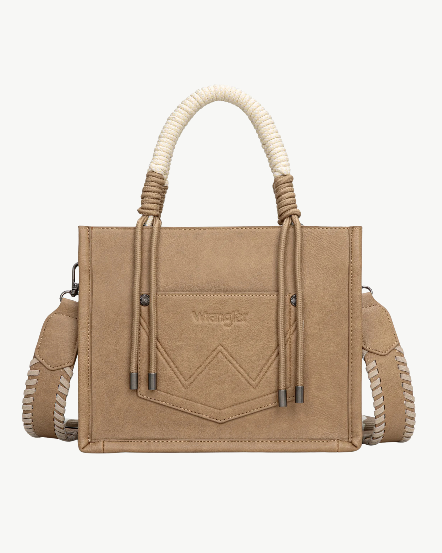 Wrangler Wild Side Cow Print Tote & Crossbody Bag