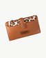 Wrangler Wild Thing Leopard Print RFID Wallet & Wristlet Set – Beige, Jean or Brown