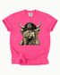 Hot Mess Highland Cow Graphic Tee