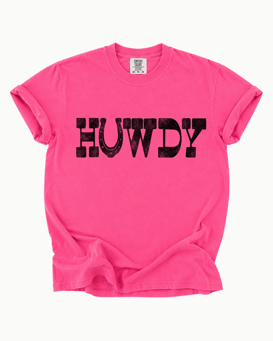 Howdy Horseshoe Western Graphic Tee